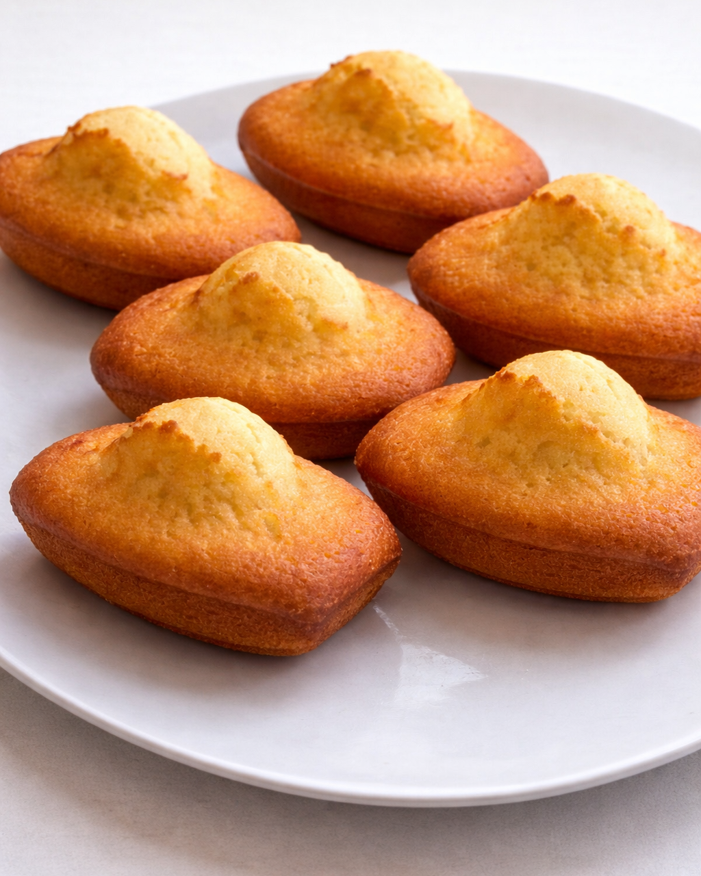 Assiette de 6 madeleines