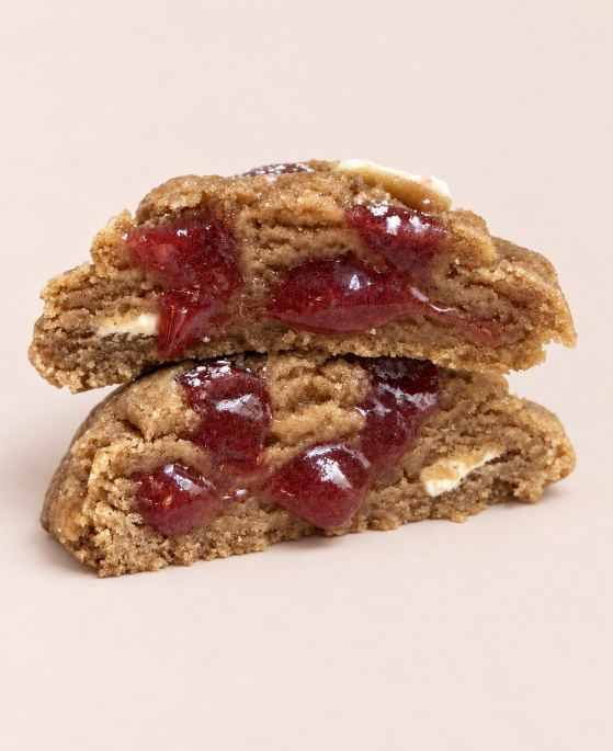 Cookie chocolat blanc et fraise Pink Milk – Mandipili Paris