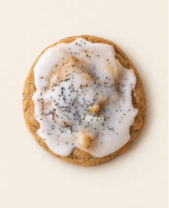 Cookie Lemon Poppyseed au citron, chocolat blanc et graines de pavot – Mandipili