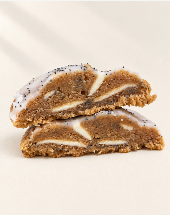 Cookie Lemon Poppyseed au citron, chocolat blanc et graines de pavot – Mandipili